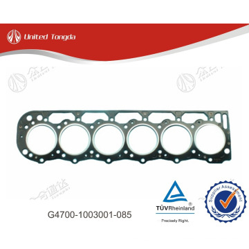 YUCHAI cylinder head gasket, YC6G engine cylinder head Gasket G4700-1003001-085